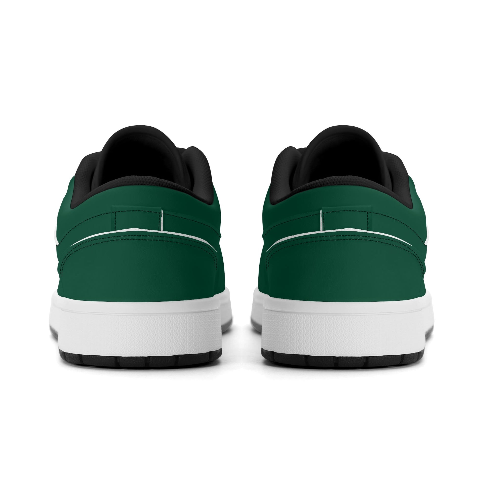 British Racing Green Low Top Leder Sneaker für Damen Sneaker JLR Design