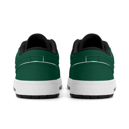 British Racing Green Low Top Leder Sneaker für Damen Sneaker JLR Design