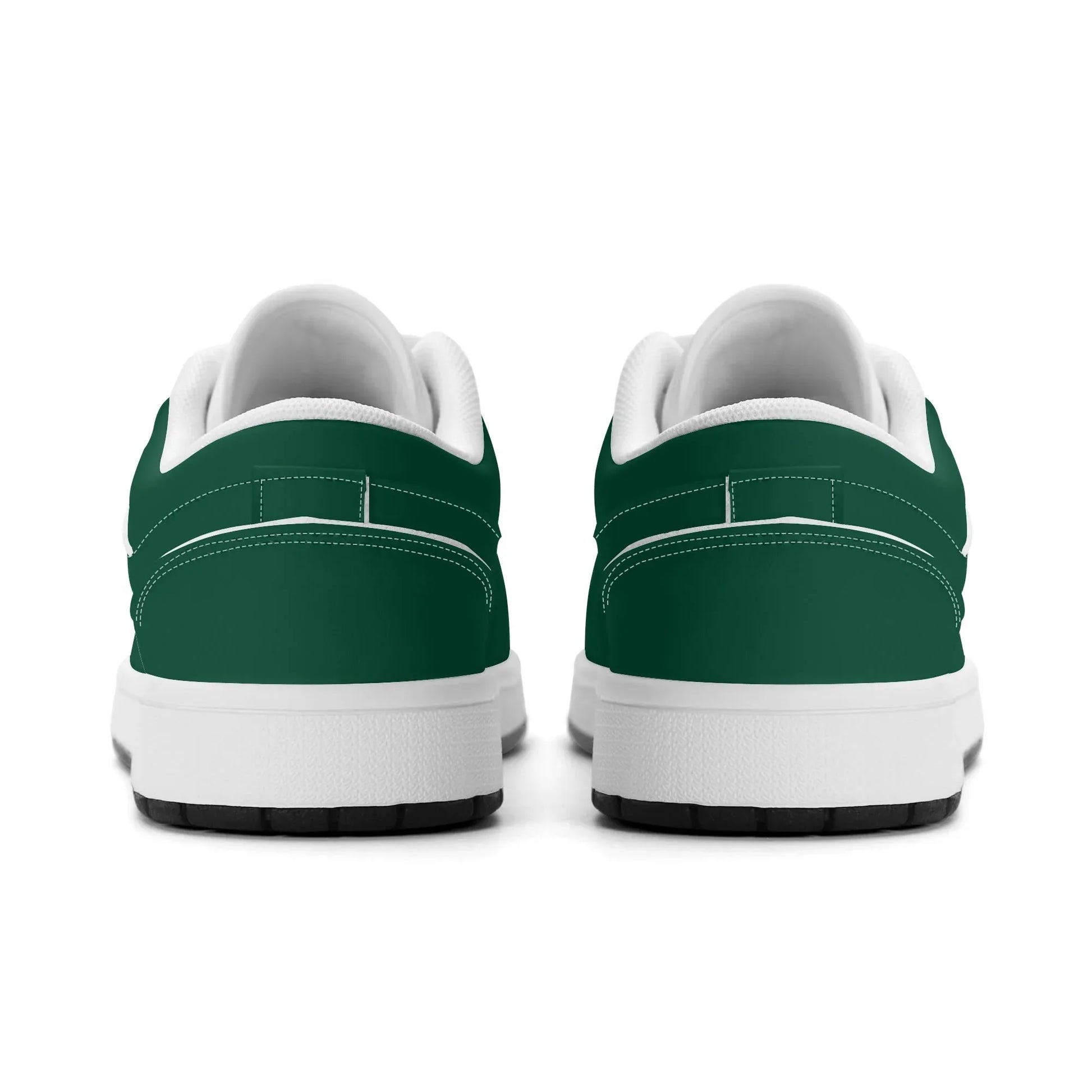 british-racing-green-low-top-leder-sneaker-fur-damen-sneaker-jlr-design-10472 - JLR Design