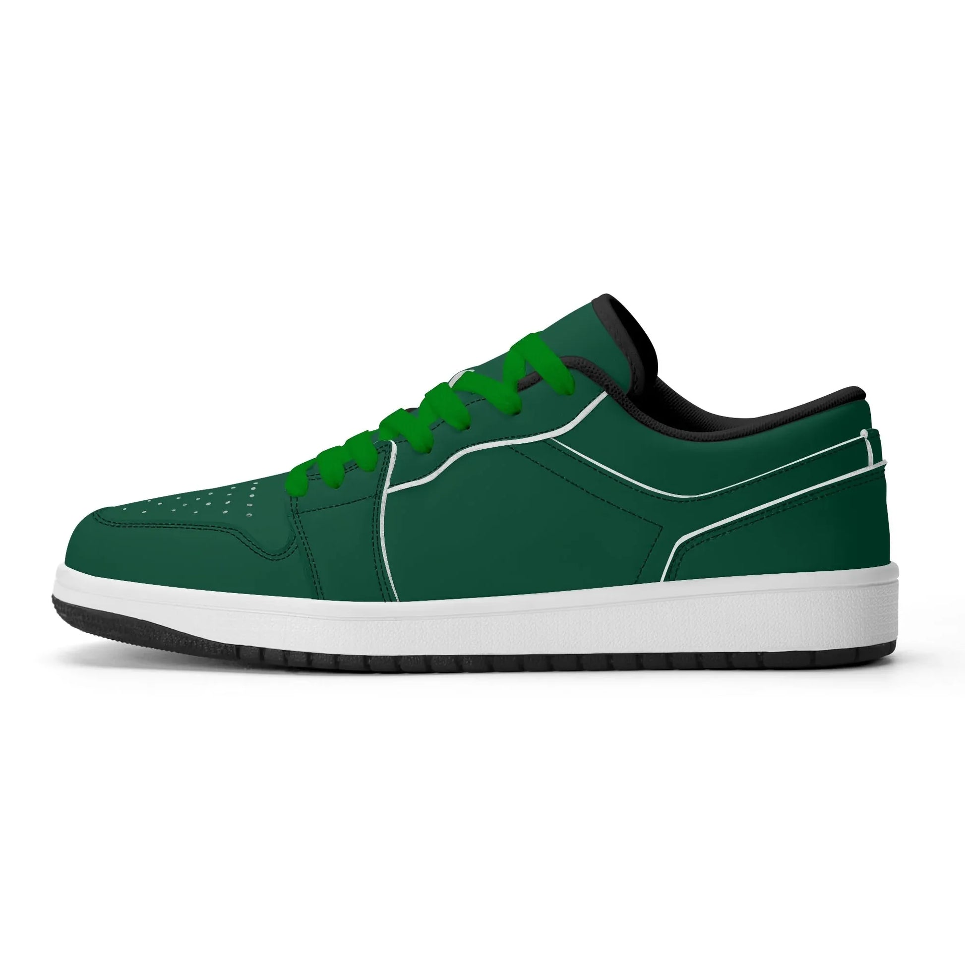 british-racing-green-low-top-leder-sneaker-fur-herren-sneaker-jlr-design-17297 - JLR Design