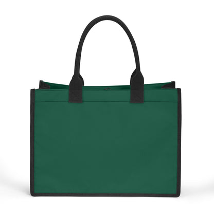 British Racing Green Premium Canvas Shopper Tasche Einkaufstasche JLR Design