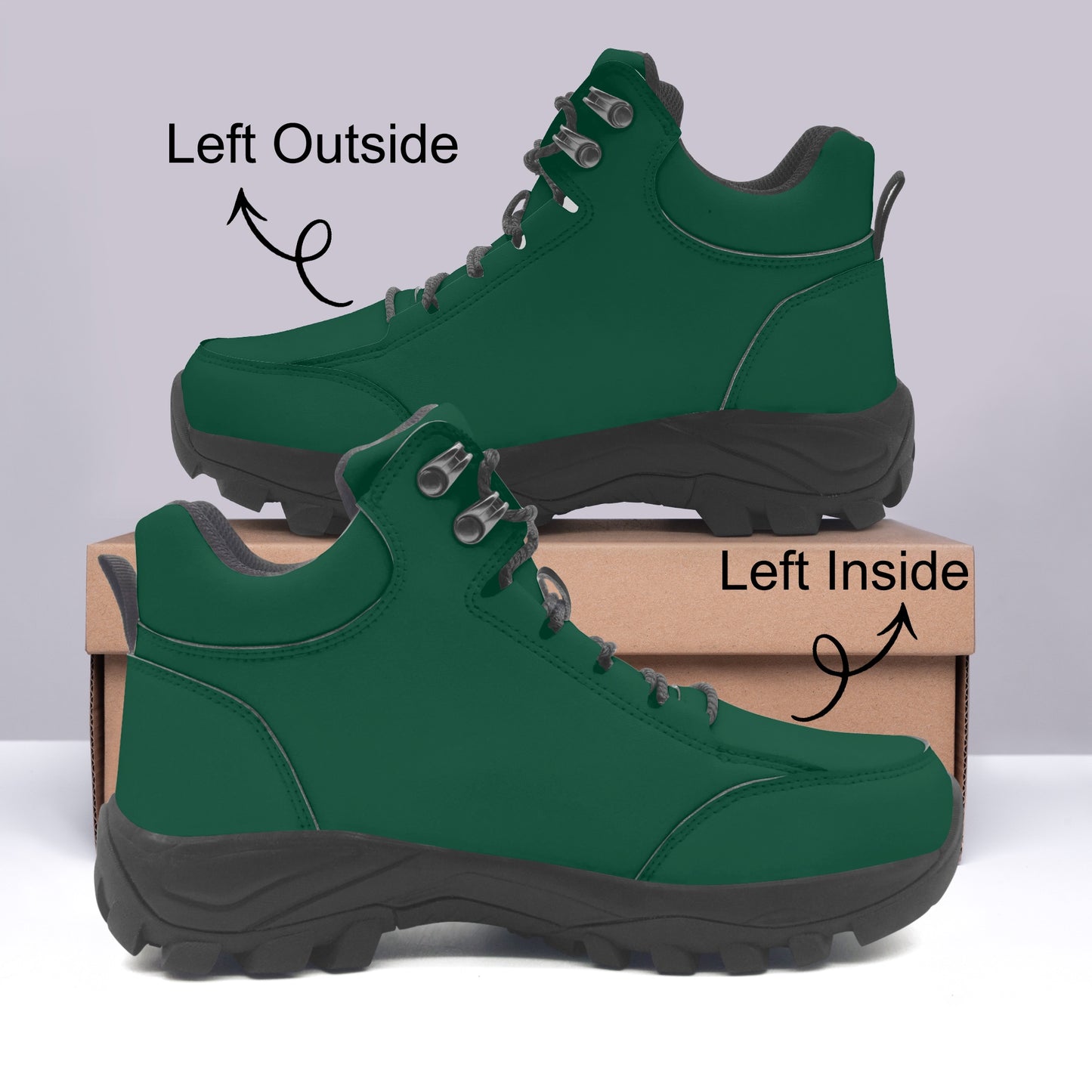 British Racing Green Winter Stiefel Winter Stiefel JLR Design