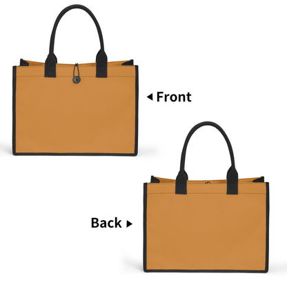 Bronze Canvas Shopper Tasche Einkaufstasche JLR Design