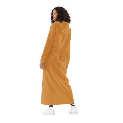 bronzenes-bequemes-leichtes-hoodie-kleid-hoodiekleid-jlr-design-83533 - JLR Design