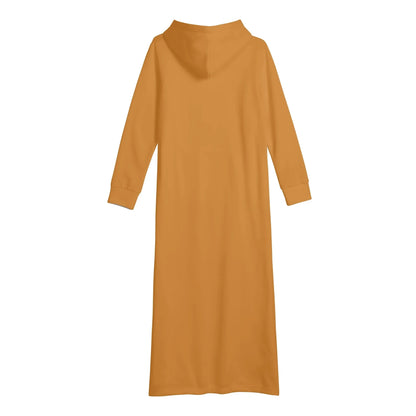 bronzenes-bequemes-leichtes-hoodie-kleid-hoodiekleid-jlr-design-30574 - JLR Design