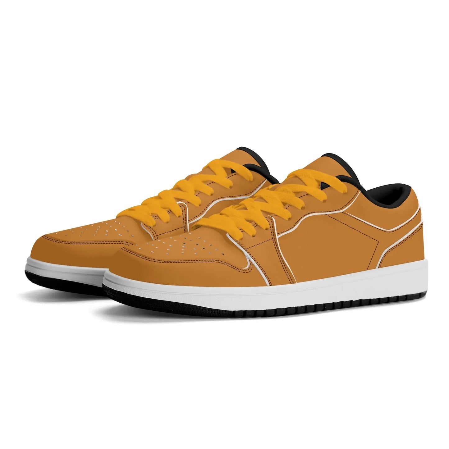 bronze-low-top-leder-sneaker-fur-damen-sneaker-jlr-design-66163 - JLR Design