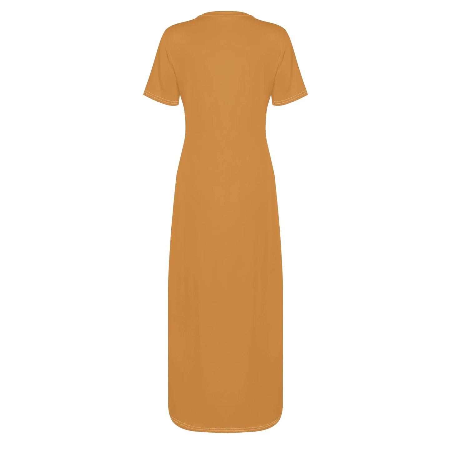 bronze-short-sleeve-long-dress-long-dress-jlr-design-69590 - JLR Design
