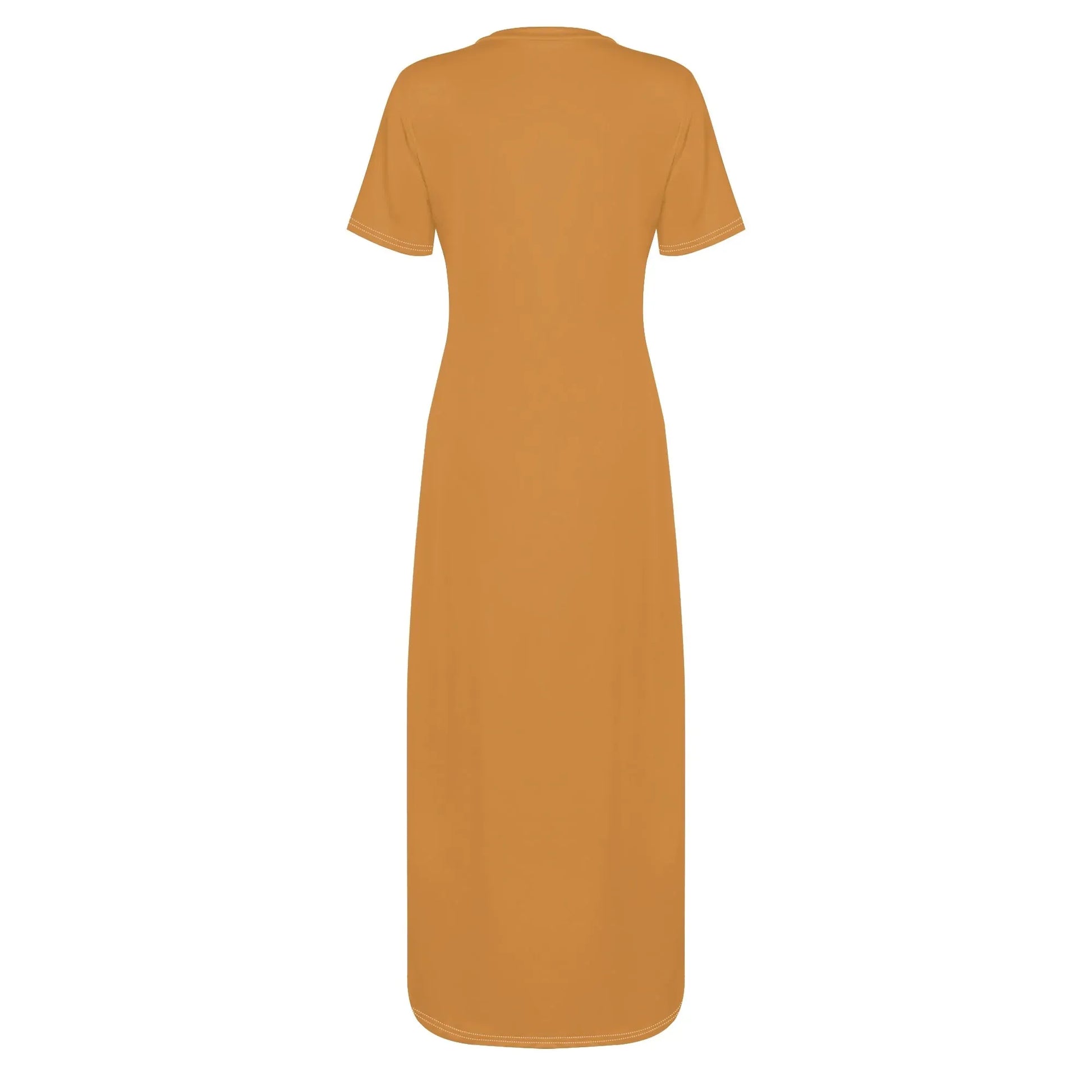 bronze-short-sleeve-long-dress-long-dress-jlr-design-69590 - JLR Design