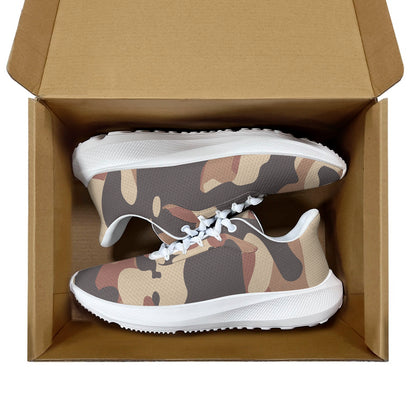Brown Camouflage AeroWave Performance Laufschuhe Sneakers JLR Design