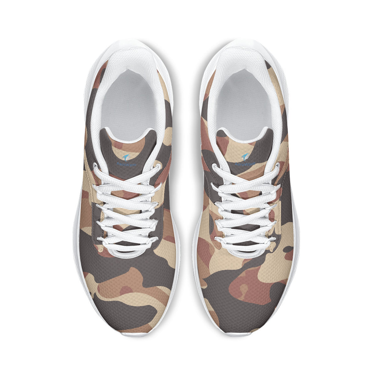 Brown Camouflage AeroWave Performance Laufschuhe Sneakers JLR Design