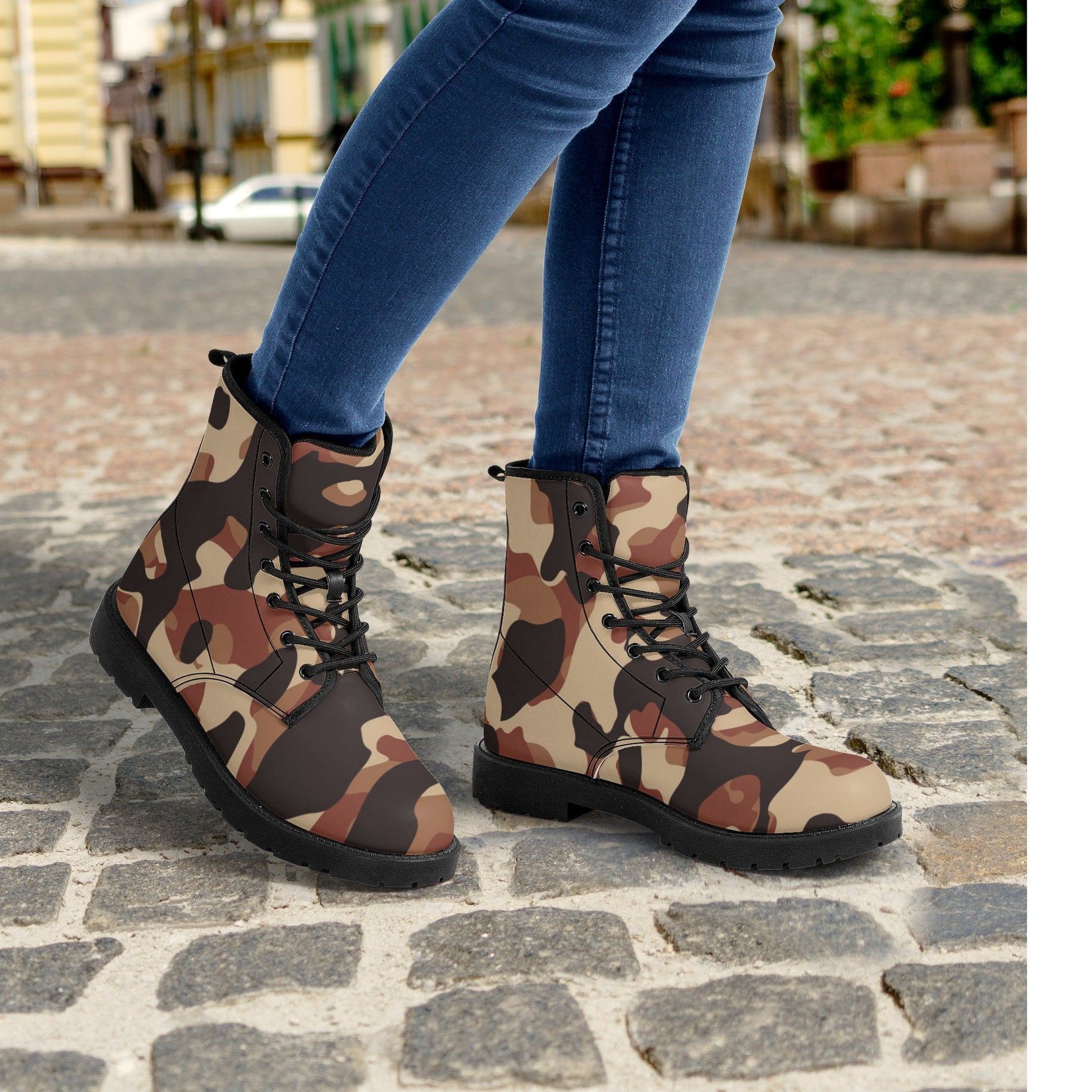 Brown Camouflage Damen Stiefel Stiefel 82.99 Brown, Camouflage, Damen, Stiefel JLR Design