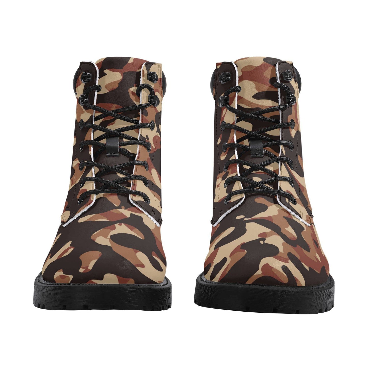 Brown Camouflage Ganzjahres Stiefel für Damen Lederstiefel 82.99 Brown, Camouflage, Damen, Ganzjahres, Lederstiefel JLR Design