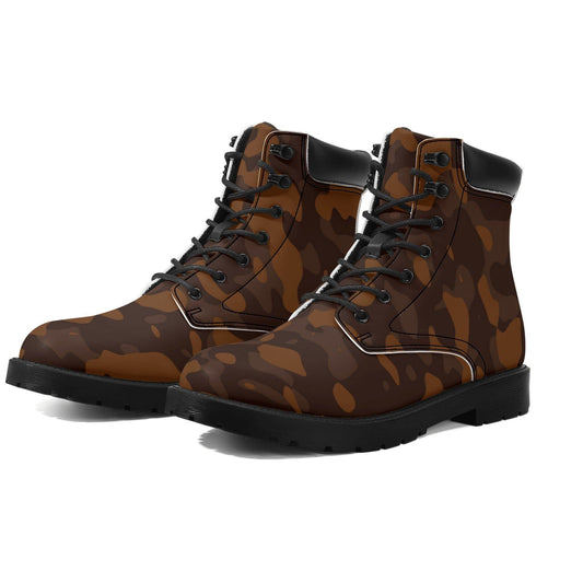 Brown Camouflage Ganzjahres Stiefel für Herren Lederstiefel 82.99 Braun, Camouflage, Ganzjahres, Herren, Lederstiefel JLR Design