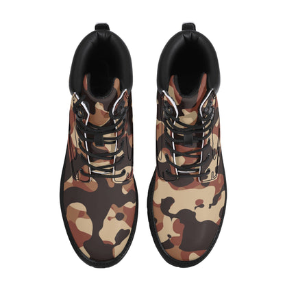 Brown Camouflage Ganzjahres Stiefel für Herren Lederstiefel 82.99 Brown, Camouflage, Ganzjahres, Herren, Lederstiefel JLR Design