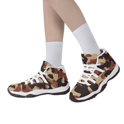 Brown Camouflage High Top Damen Sneaker Sneaker 108.99 Brown, camouflage, Damen, high, Sneaker, Top JLR Design