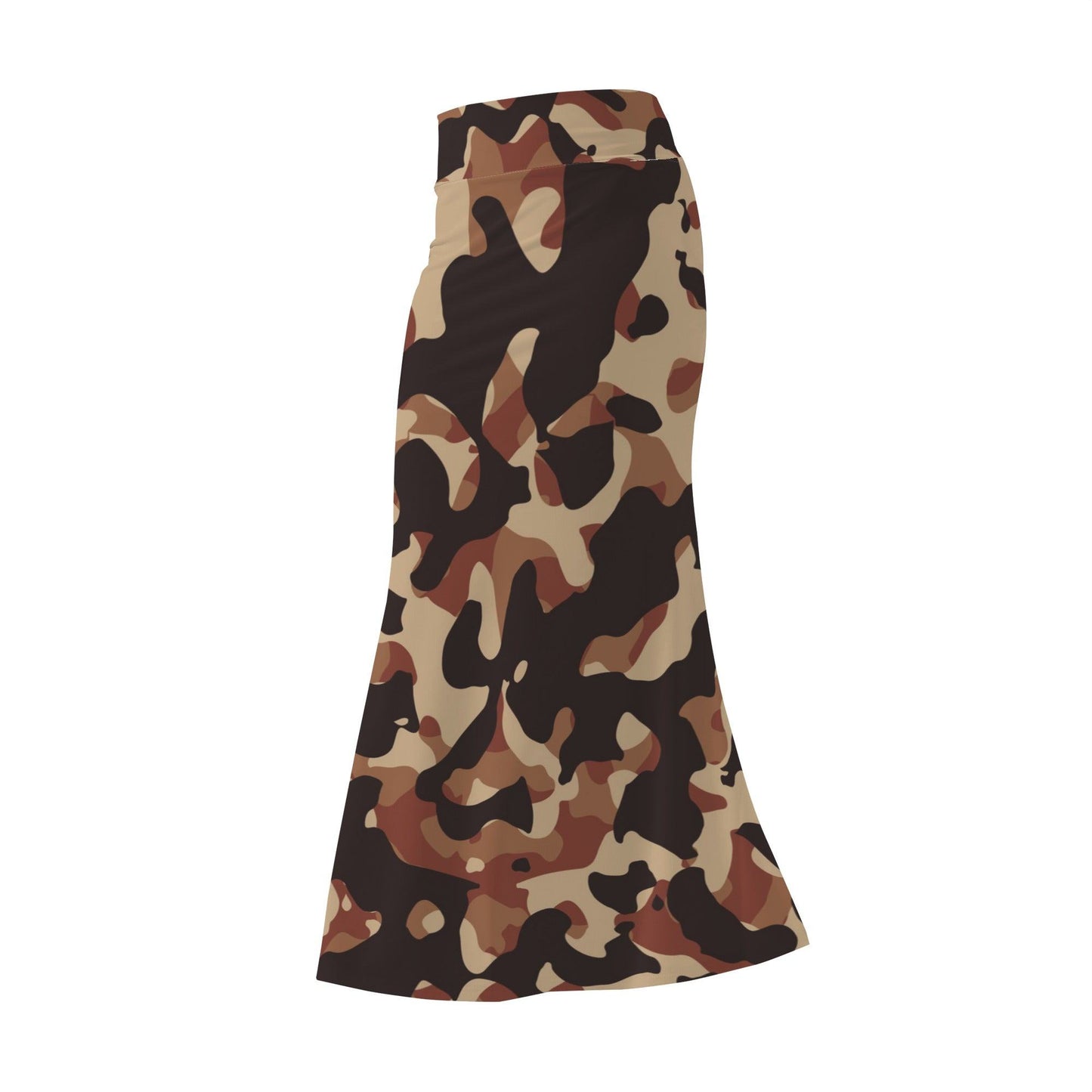 Brown Camouflage langer Rock Langer Rock 69.99 Brown, Camouflage, Langer, Rock JLR Design