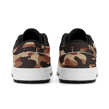 brown-camouflage-low-top-leder-sneaker-fur-damen-sneaker-jlr-design-16461 - JLR Design