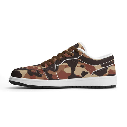 brown-camouflage-low-top-leder-sneaker-fur-damen-sneaker-jlr-design-24006 - JLR Design