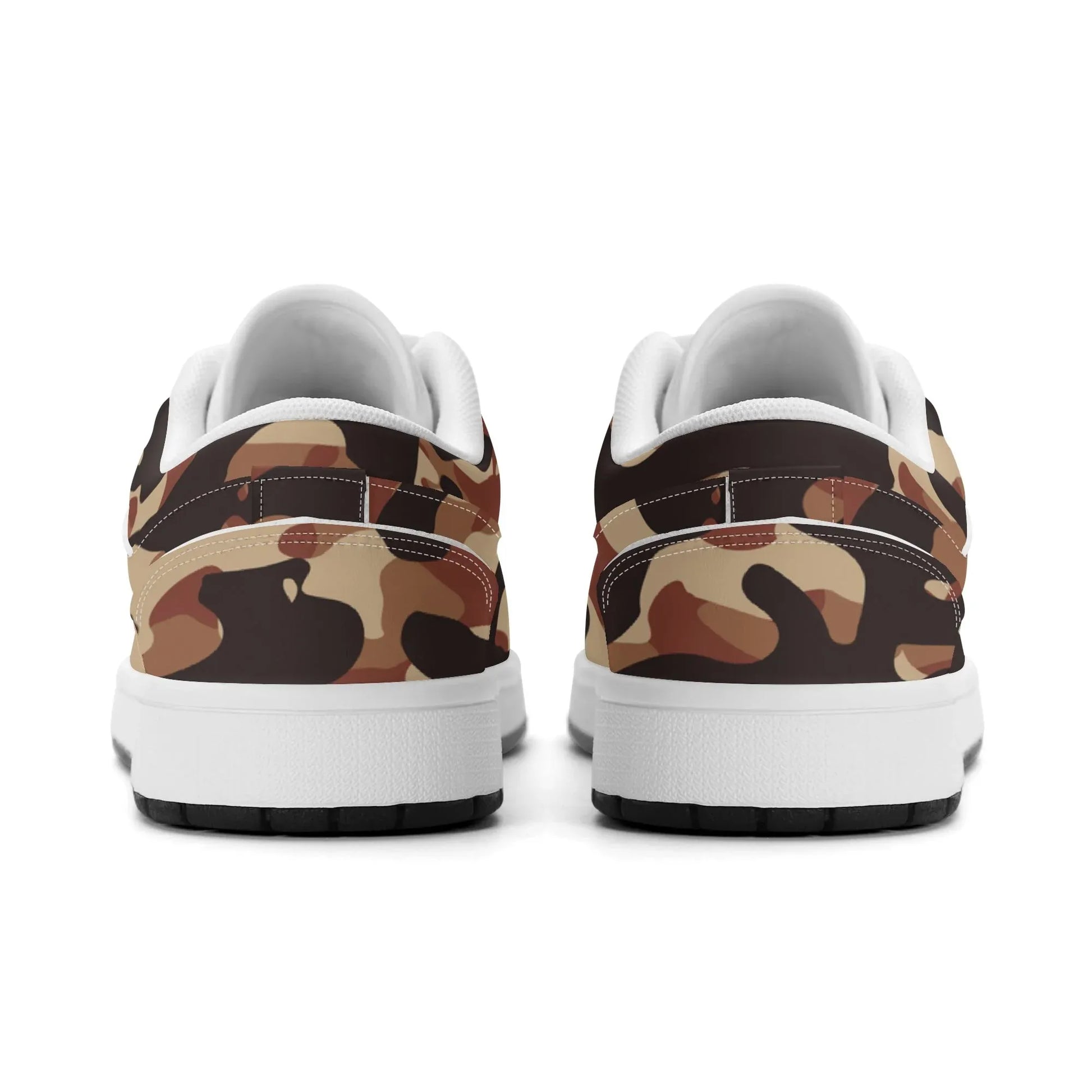 brown-camouflage-low-top-leder-sneaker-fur-damen-sneaker-jlr-design-32000 - JLR Design