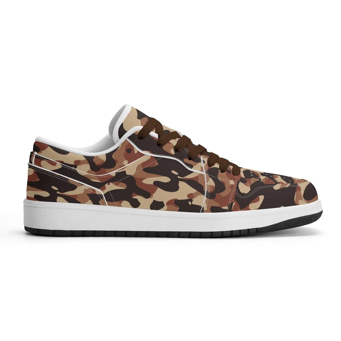 brown-camouflage-low-top-leder-sneaker-fur-herren-sneaker-jlr-design-10398 - JLR Design