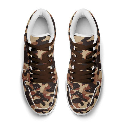 brown-camouflage-low-top-leder-sneaker-fur-herren-sneaker-jlr-design-49679 - JLR Design