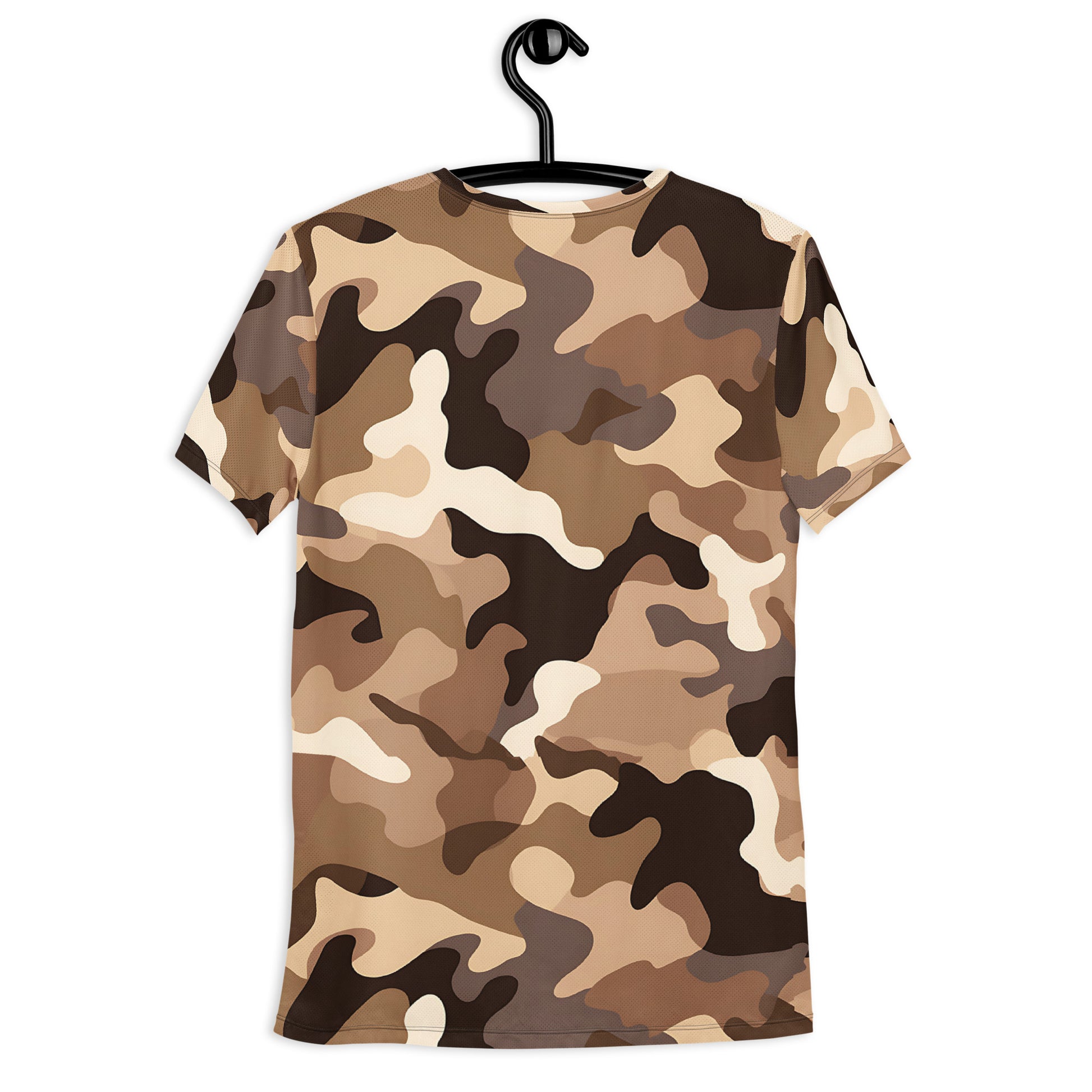 Brown Camouflage v1 Sport-T-Shirt für Herren Sport T-Shirt JLR Design