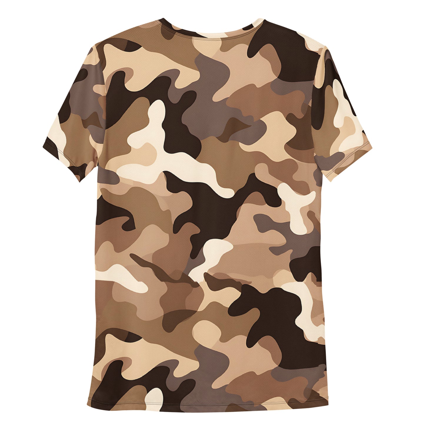 Brown Camouflage v1 Sport-T-Shirt für Herren Sport T-Shirt JLR Design