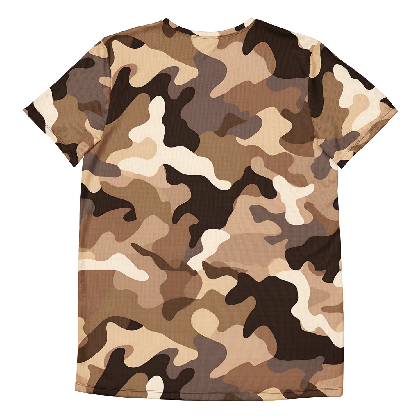 Brown Camouflage v1 Sport-T-Shirt für Herren Sport T-Shirt JLR Design