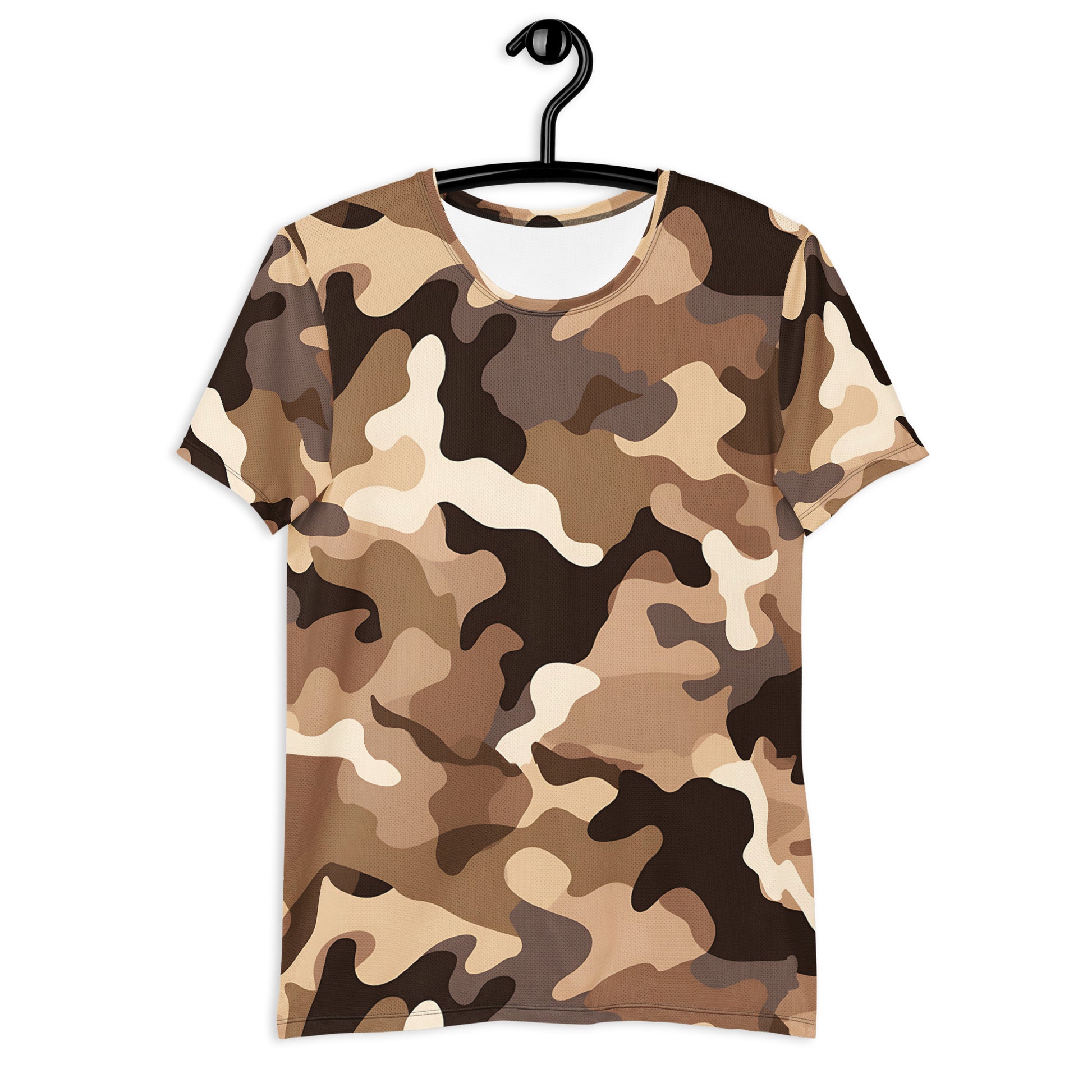 Brown Camouflage v1 Sport-T-Shirt für Herren Sport T-Shirt JLR Design