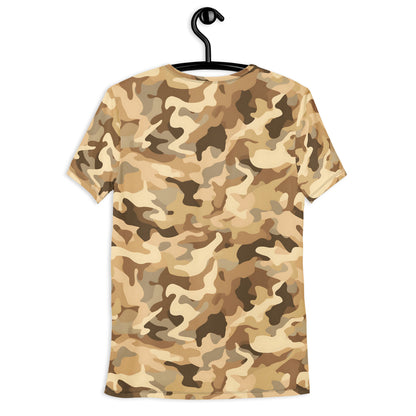 Brown Camouflage v2 Sport-T-Shirt für Herren Sport T-Shirt JLR Design