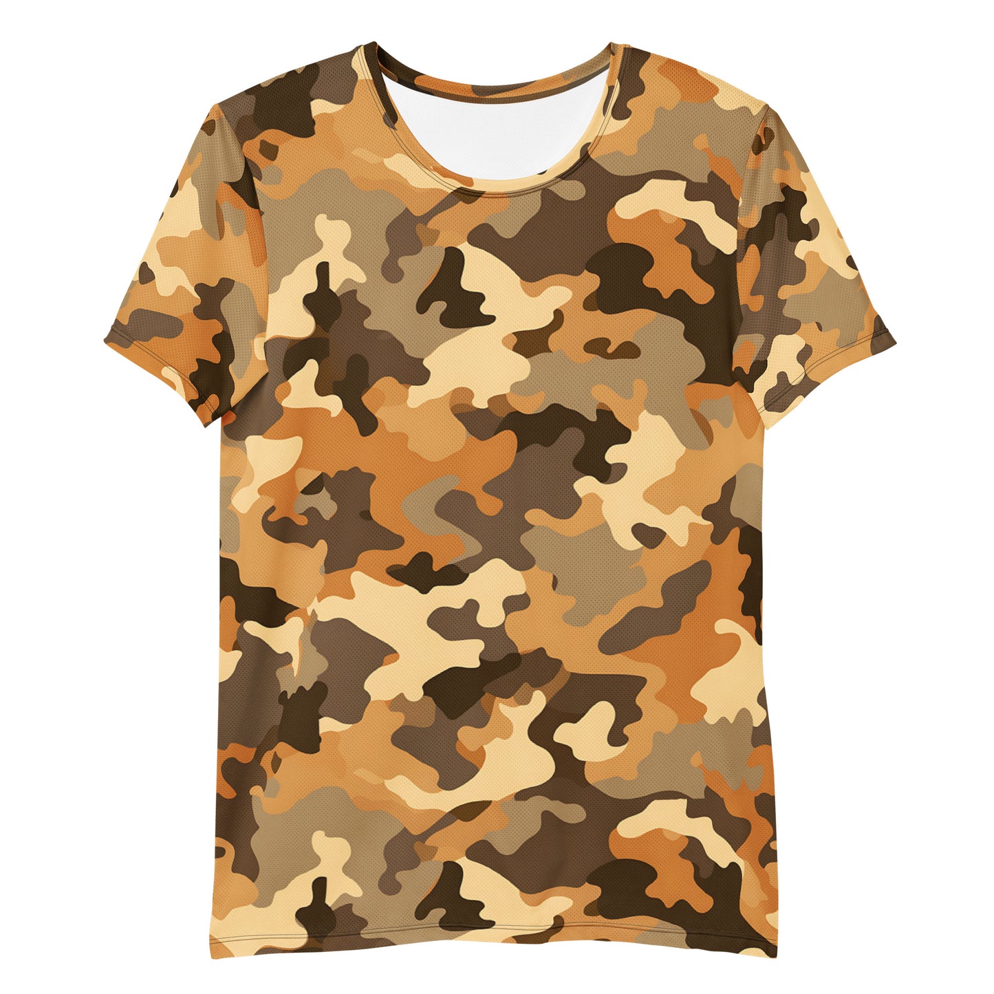 Brown Camouflage v3 Sport-T-Shirt für Herren Sport T-Shirt JLR Design