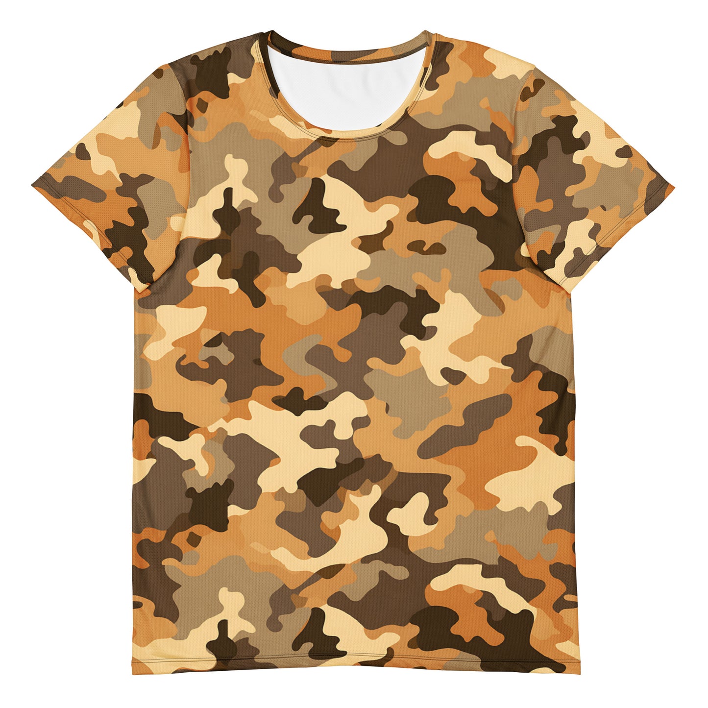 Brown Camouflage v3 Sport-T-Shirt für Herren Sport T-Shirt JLR Design