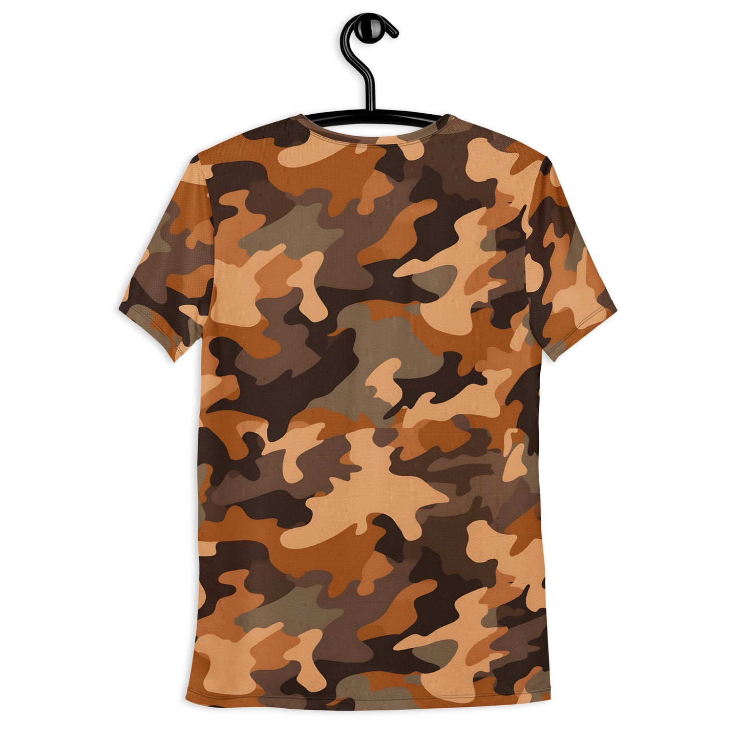 Brown Camouflage v4 Sport-T-Shirt für Herren Sport T-Shirt JLR Design