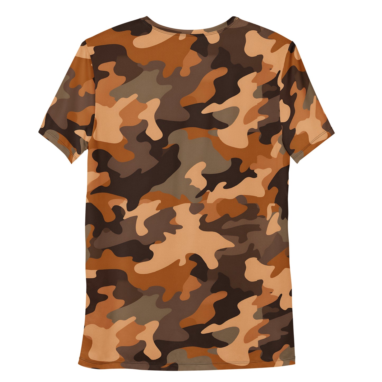 Brown Camouflage v4 Sport-T-Shirt für Herren Sport T-Shirt JLR Design