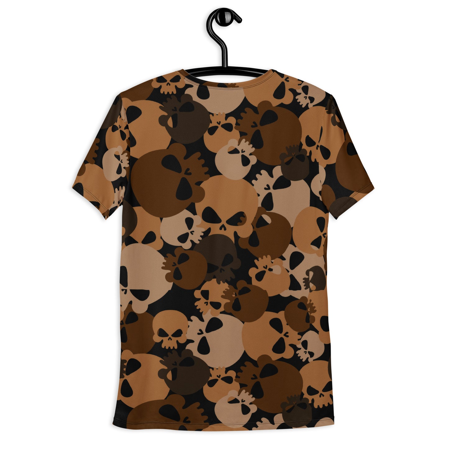 Brown Skull Sport-T-Shirt für Herren Sport T-Shirt JLR Design