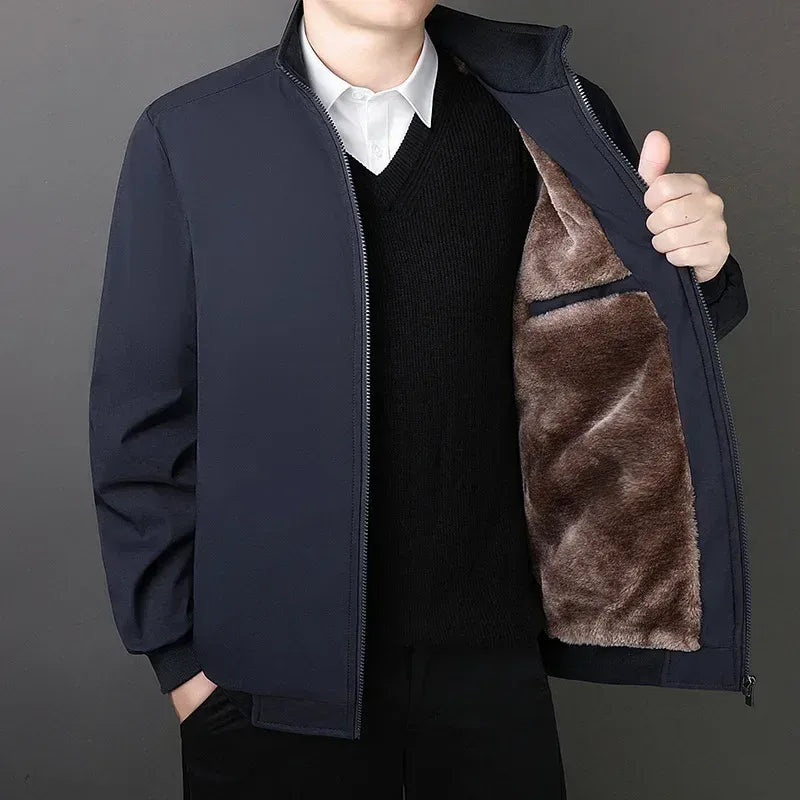 robuster-herren-jacke-mit-weichem-futter-und-stehkragen-jacke-jlr-design-20 - JLR Design