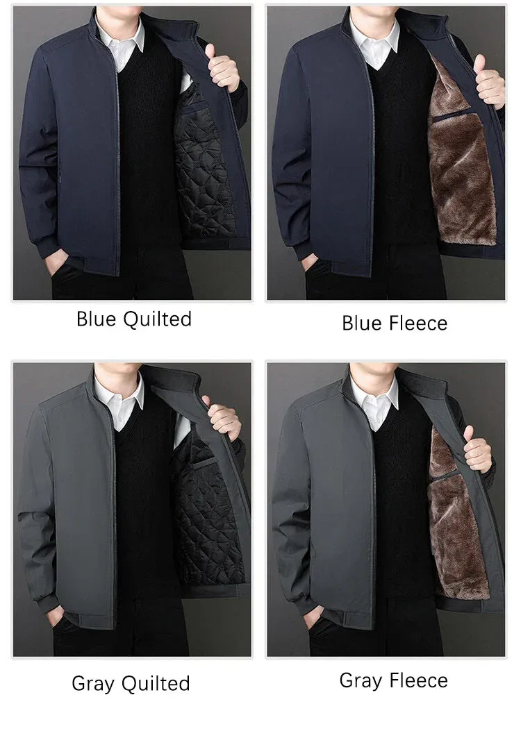 robuster-herren-jacke-mit-weichem-futter-und-stehkragen-jacke-jlr-design-6 - JLR Design