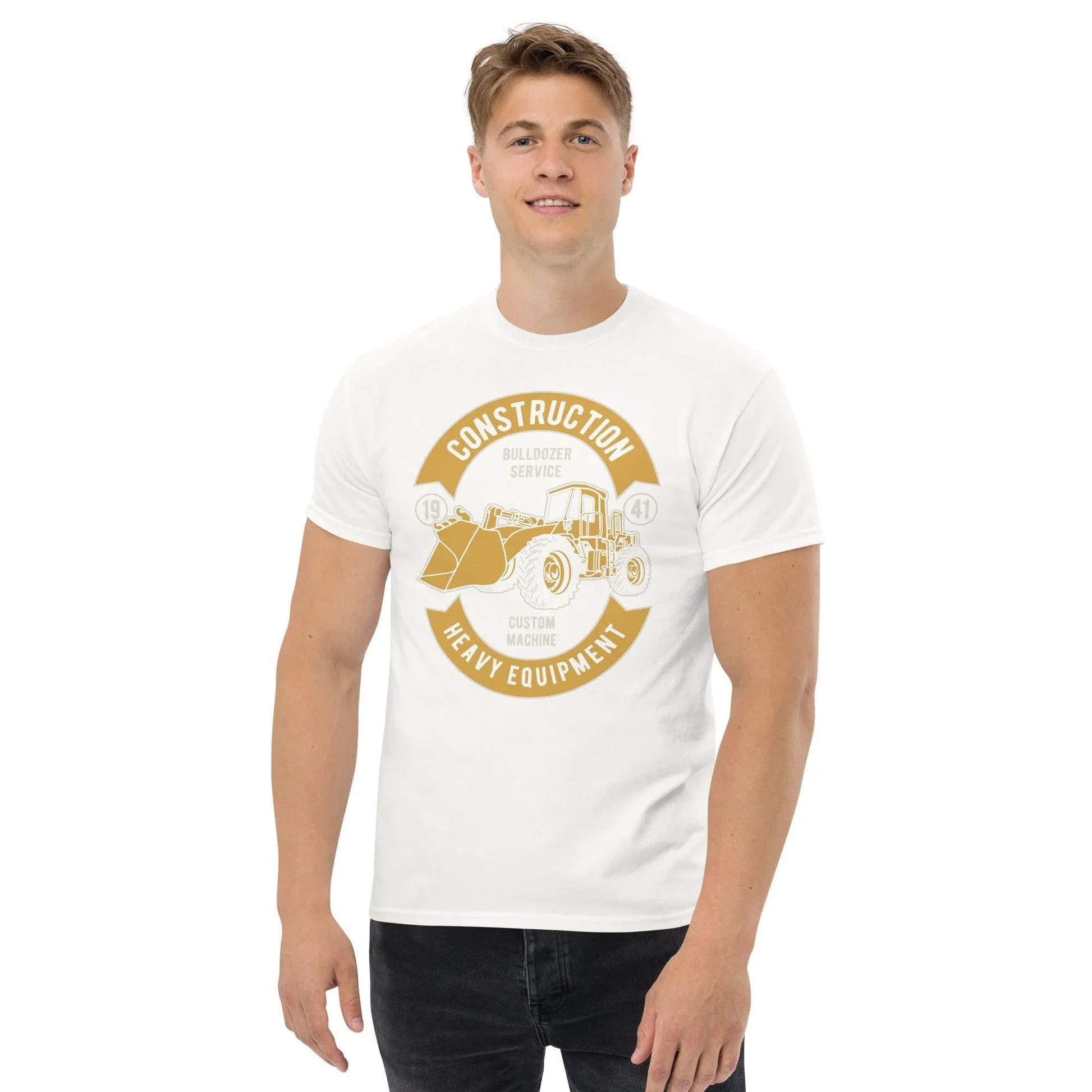 bulldozer-service-herren-t-shirt-t-shirt-jlr-design-64180 - JLR Design