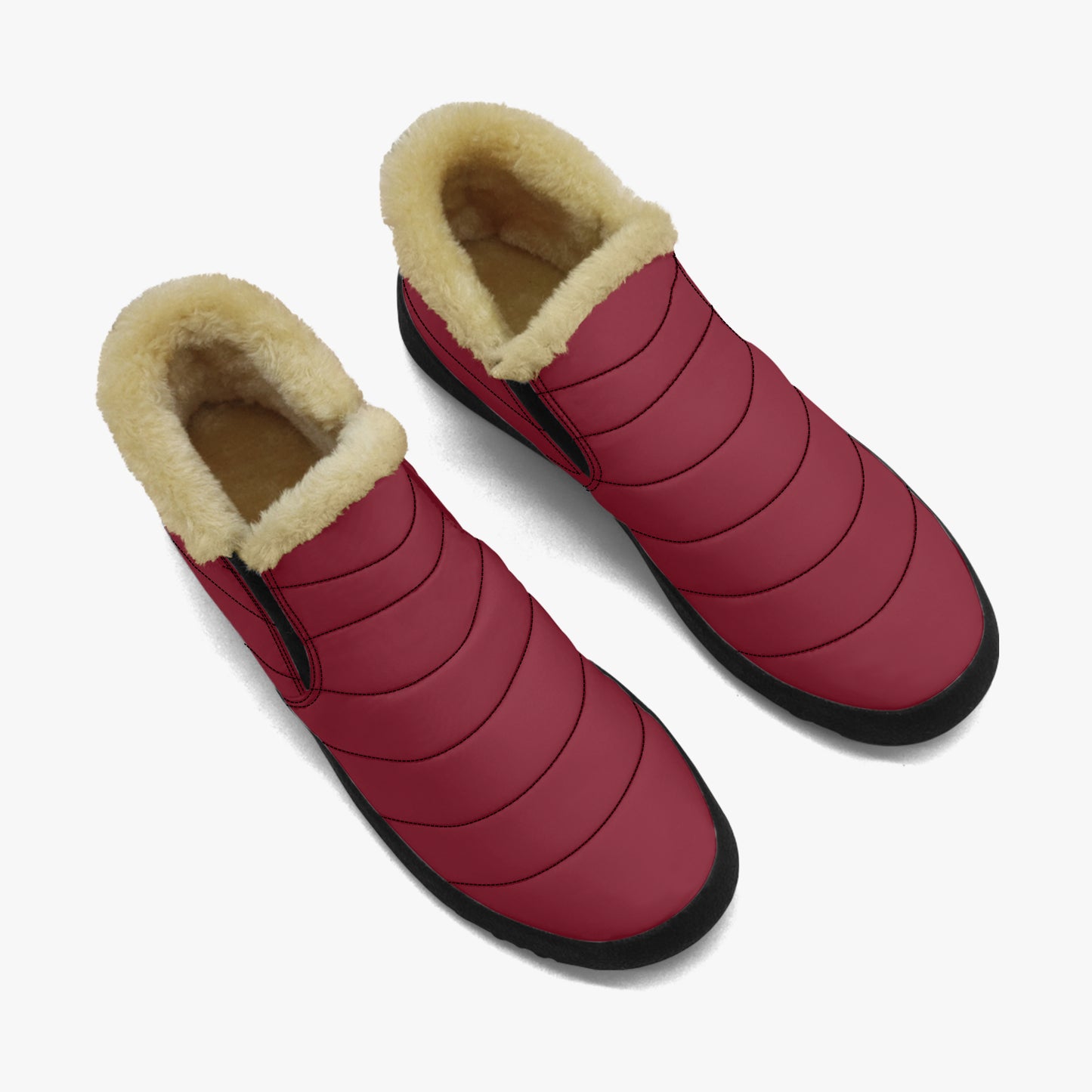Burgund Faux Fur Slipper Slipper JLR Design