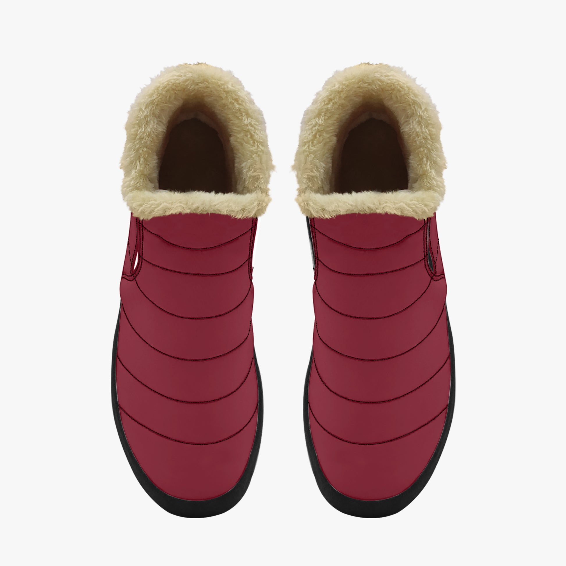 Burgund Faux Fur Slipper Slipper JLR Design