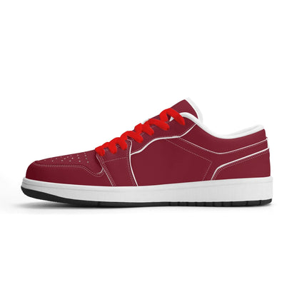 burgund-low-top-leder-sneaker-fur-herren-sneaker-jlr-design-60014 - JLR Design