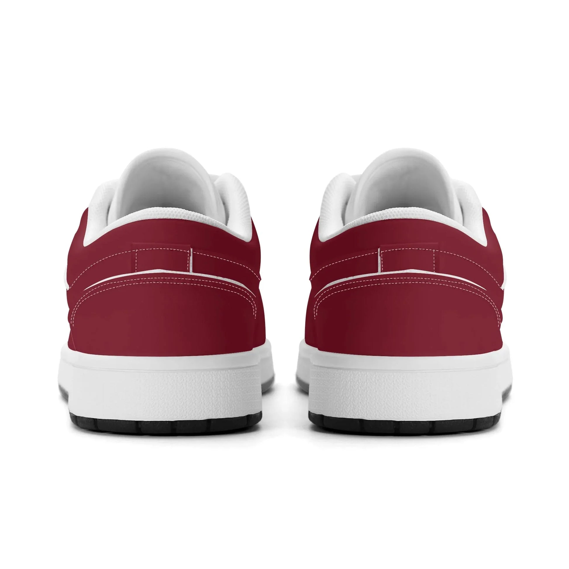 burgund-low-top-leder-sneaker-fur-herren-sneaker-jlr-design-71129 - JLR Design