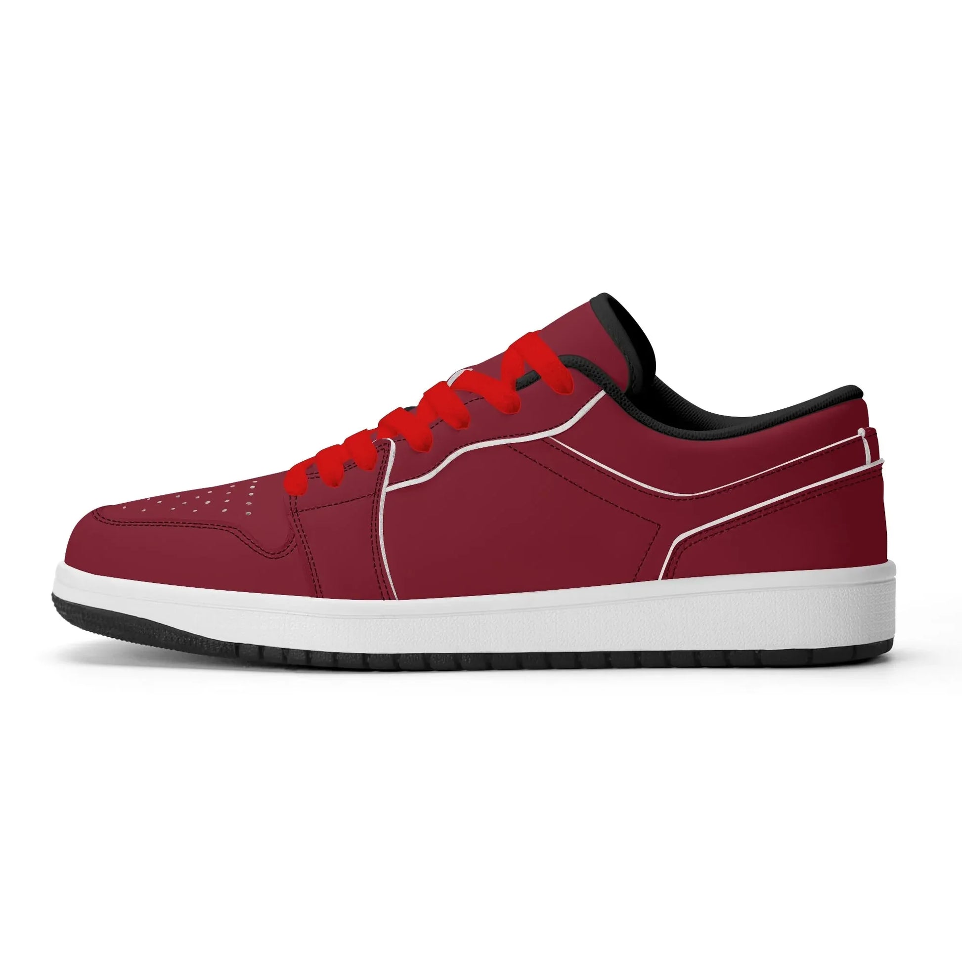 burgund-low-top-leder-sneaker-fur-herren-sneaker-jlr-design-26784 - JLR Design