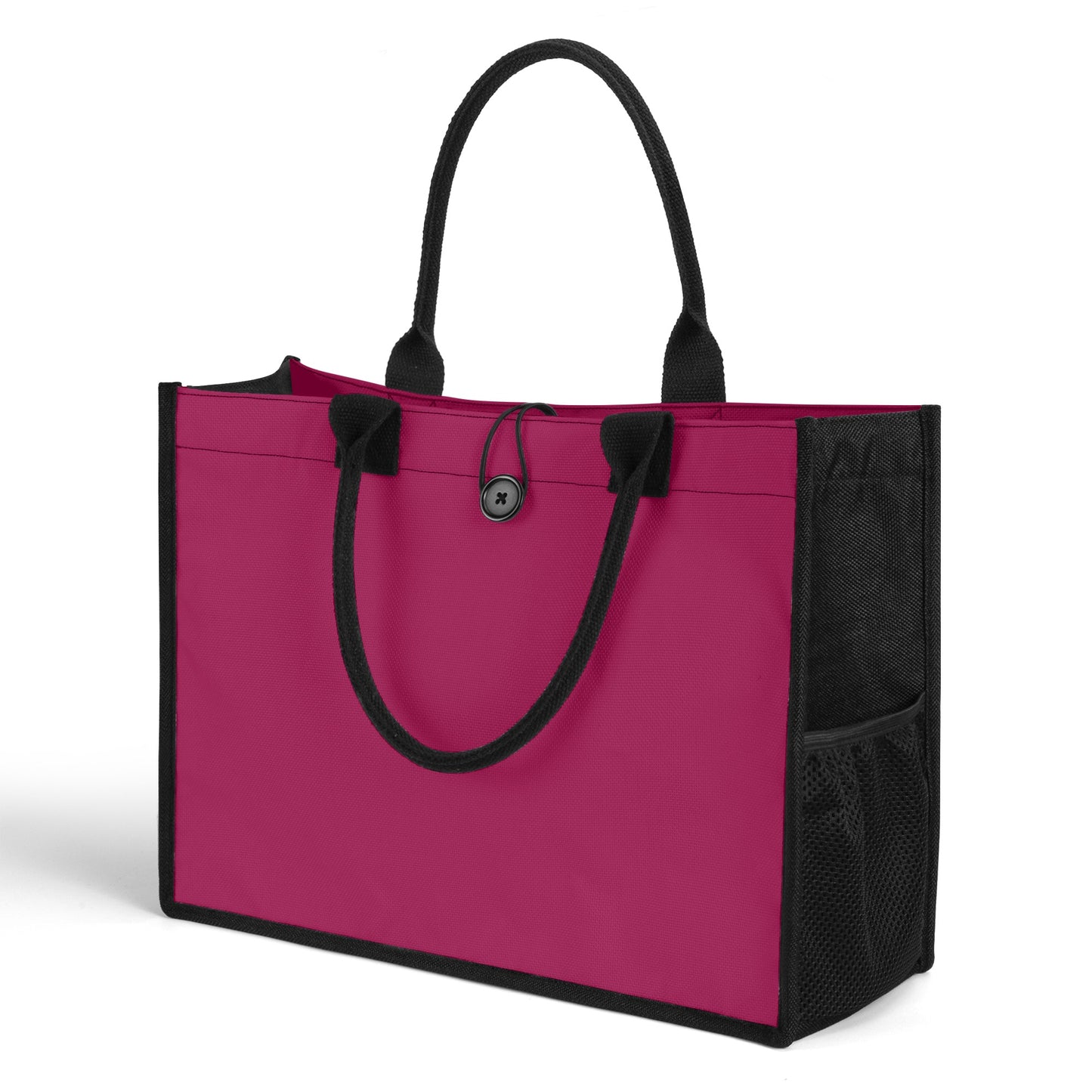 Burgundy Canvas Shopper Tasche Einkaufstasche JLR Design