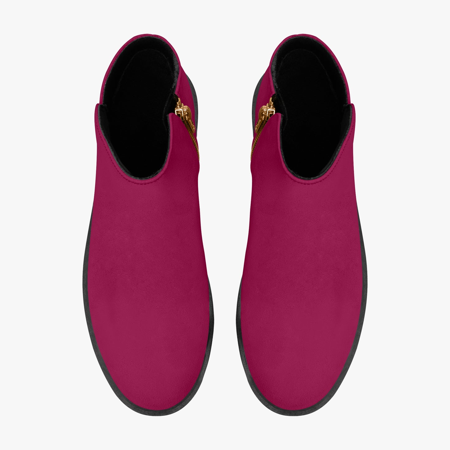 Burgundy elegante Reißverschluss-Stiefeletten Stiefeletten JLR Design