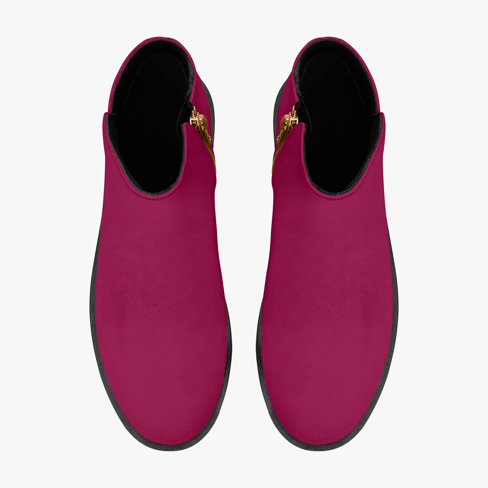 Burgundy elegante Reißverschluss-Stiefeletten Stiefeletten JLR Design