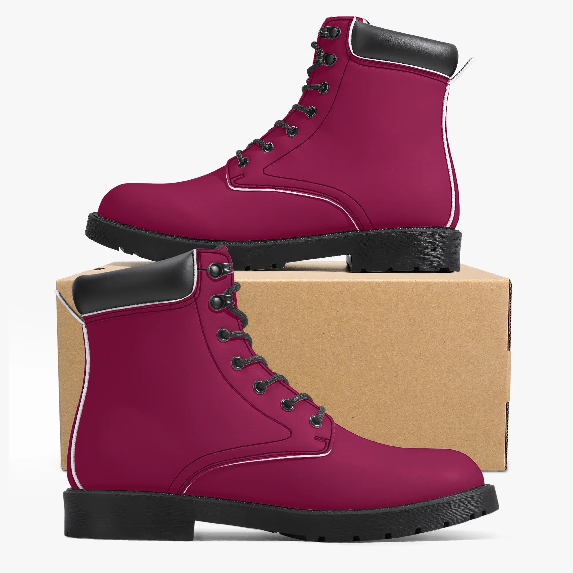 burgundy-leder-boots-or-stylische-und-warme-winterstiefel-boots-jlr-design-10 - JLR Design