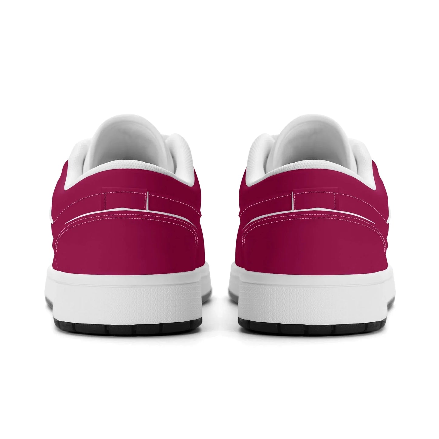 burgundy-low-top-leder-sneaker-fur-herren-sneaker-jlr-design-99272 - JLR Design