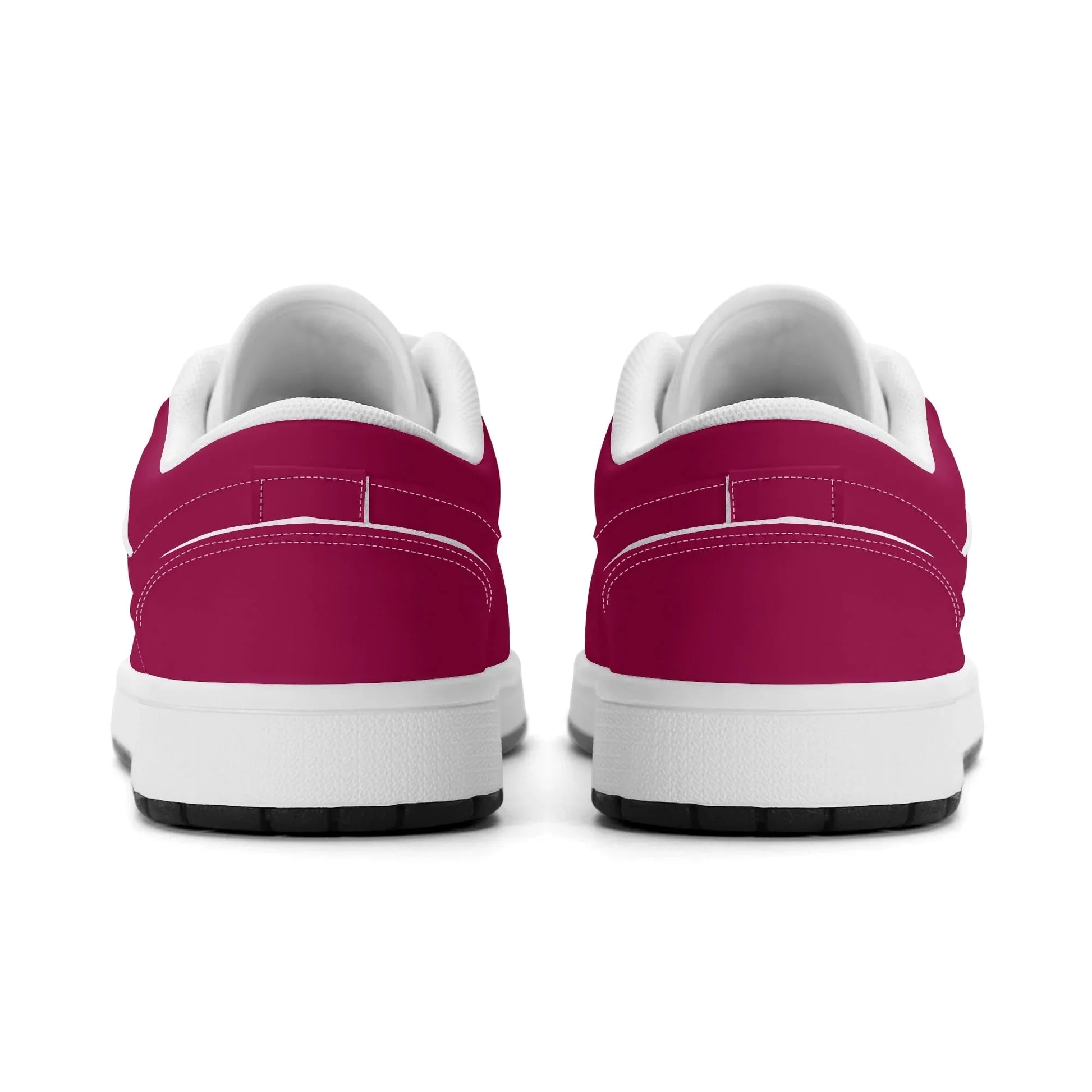 burgundy-low-top-leder-sneaker-fur-herren-sneaker-jlr-design-99272 - JLR Design