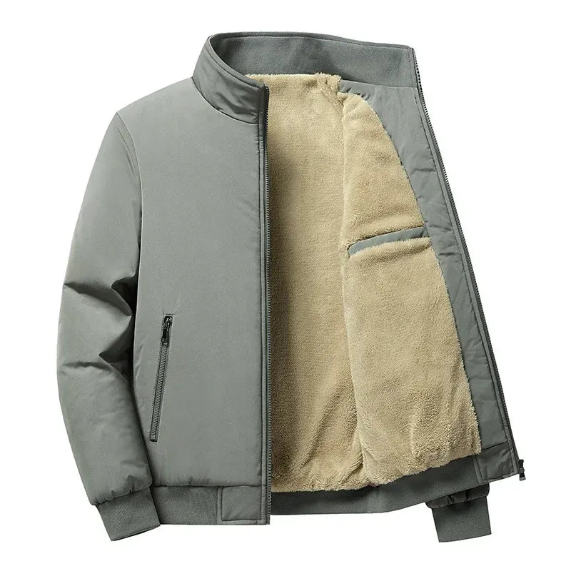 warme-fleece-jacke-mit-stehkragen-fur-herren-jacke-jlr-design-1 - JLR Design